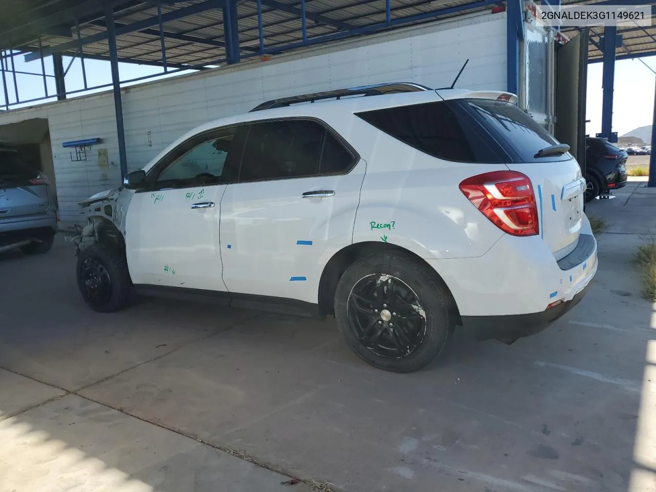 2GNALDEK3G1149621 2016 Chevrolet Equinox Ltz