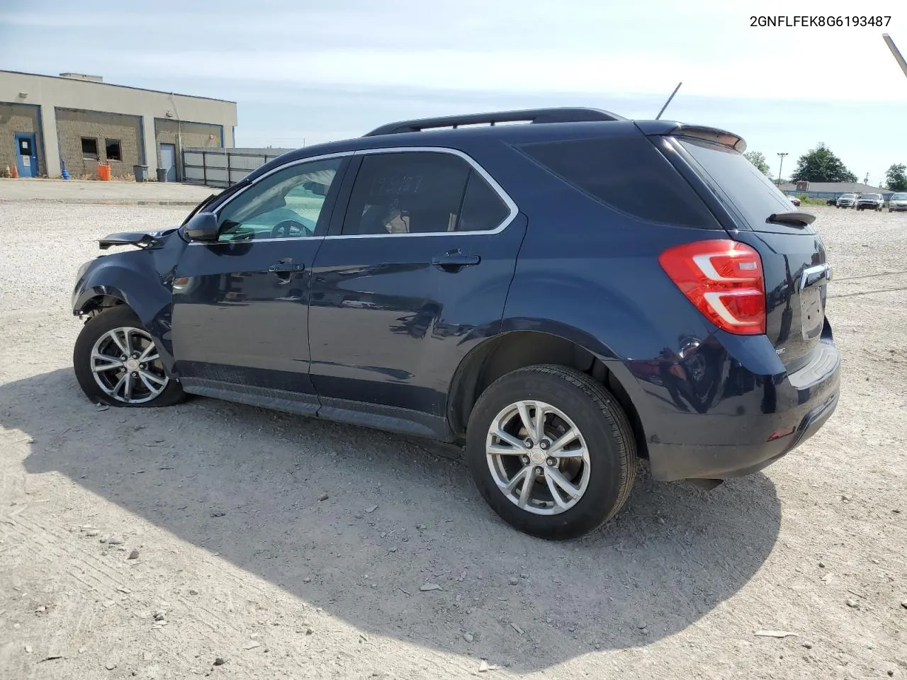 2016 Chevrolet Equinox Lt VIN: 2GNFLFEK8G6193487 Lot: 57041844