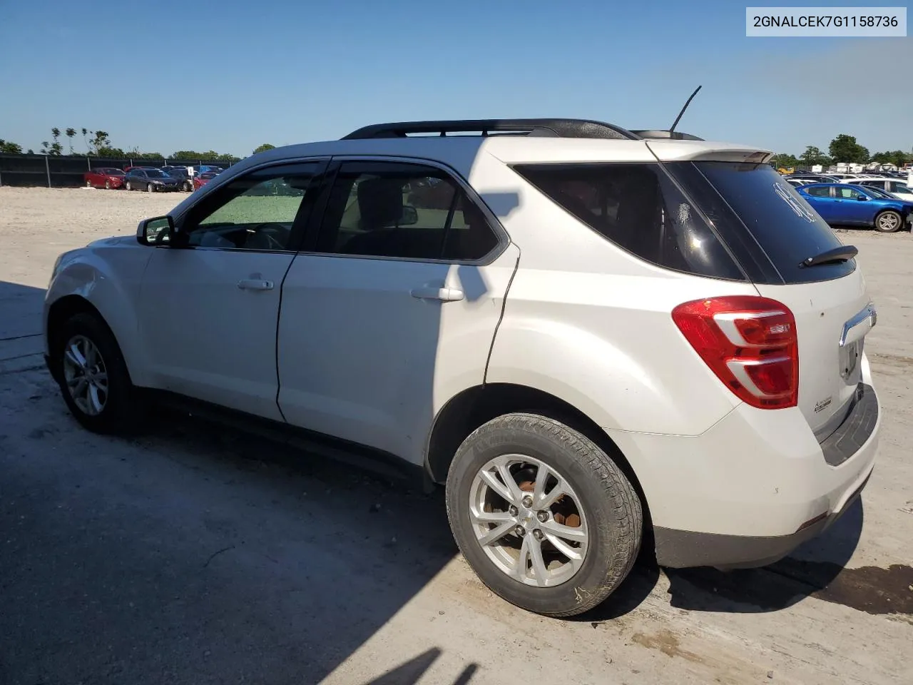 2016 Chevrolet Equinox Lt VIN: 2GNALCEK7G1158736 Lot: 57721854