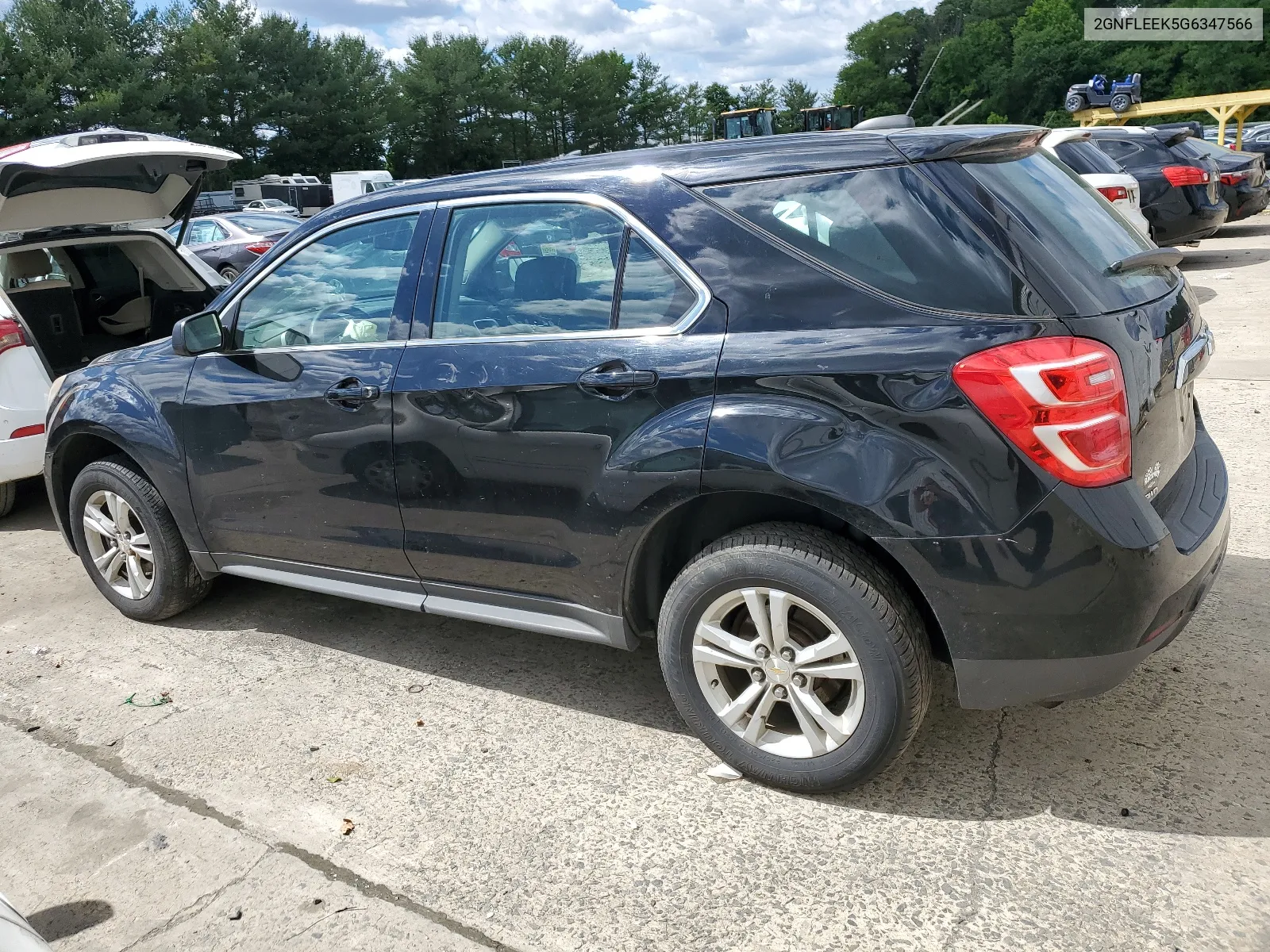 2016 Chevrolet Equinox Ls VIN: 2GNFLEEK5G6347566 Lot: 58116714