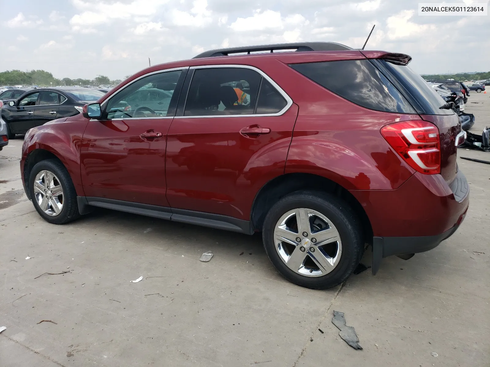 2016 Chevrolet Equinox Lt VIN: 2GNALCEK5G1123614 Lot: 58721014