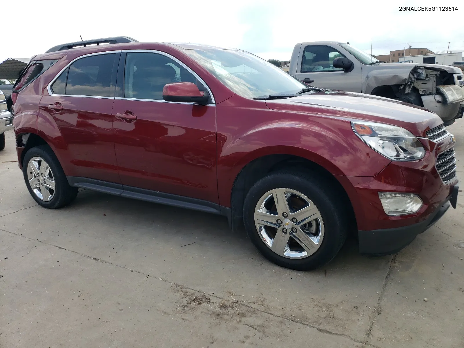 2016 Chevrolet Equinox Lt VIN: 2GNALCEK5G1123614 Lot: 58721014