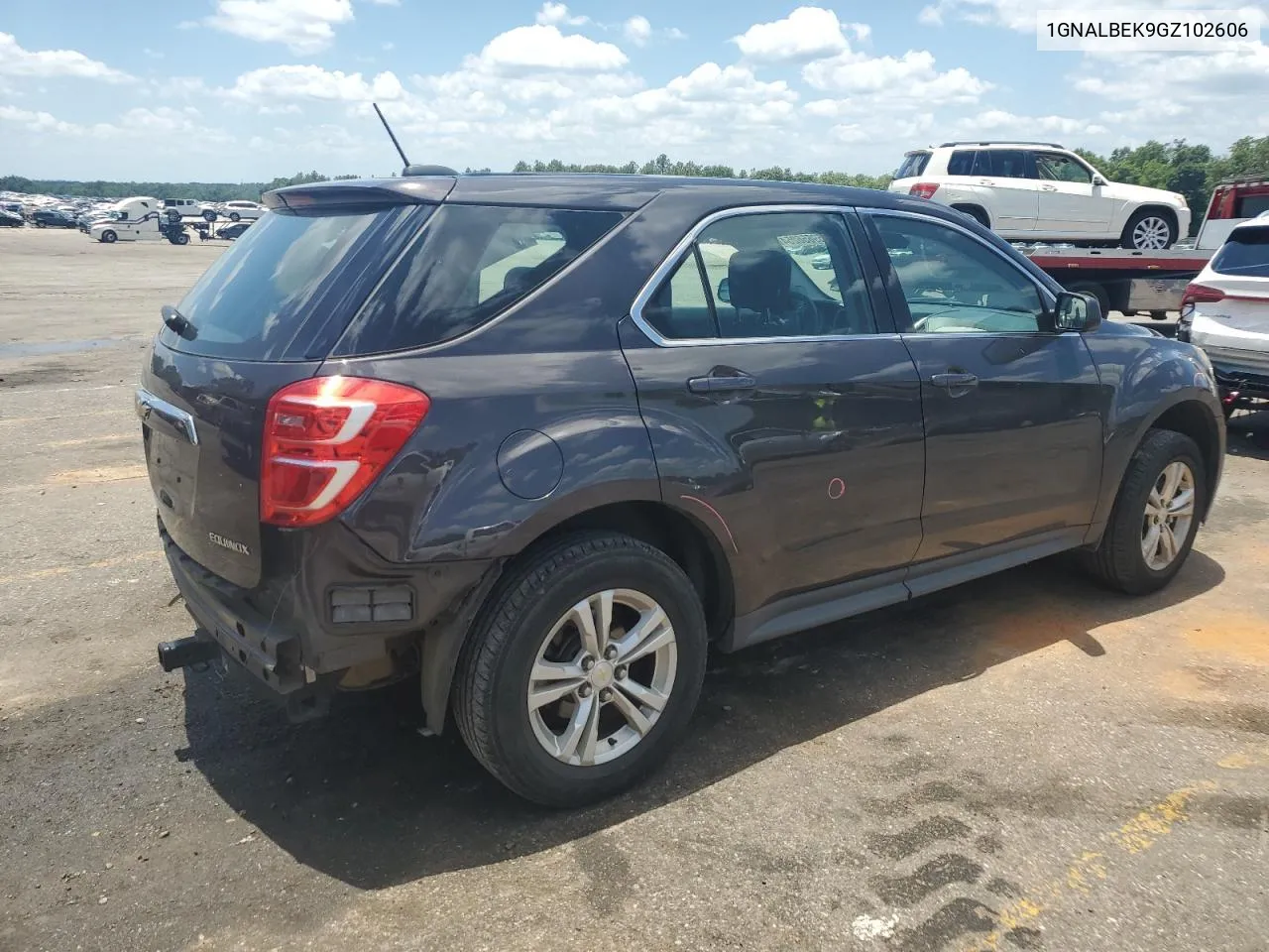 2016 Chevrolet Equinox Ls VIN: 1GNALBEK9GZ102606 Lot: 59656254