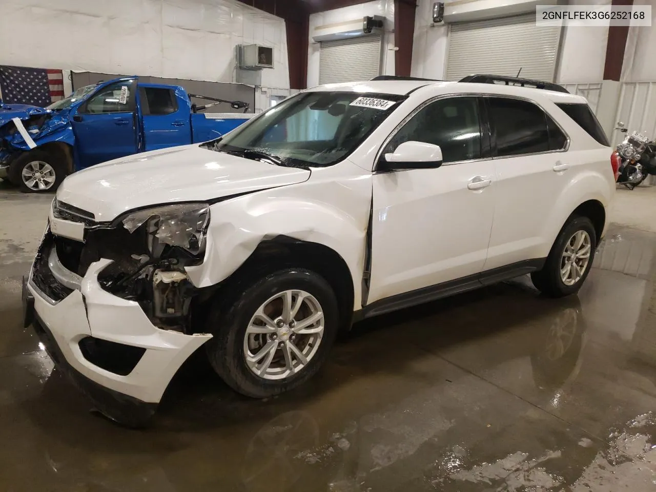 2016 Chevrolet Equinox Lt VIN: 2GNFLFEK3G6252168 Lot: 60336384