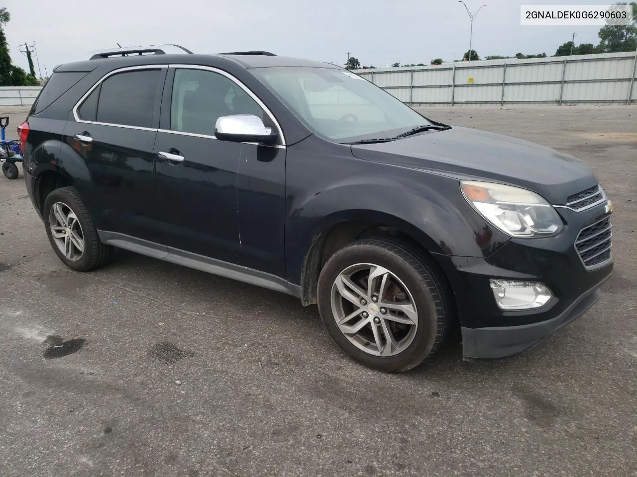 2016 Chevrolet Equinox Ltz VIN: 2GNALDEK0G6290603 Lot: 61051034