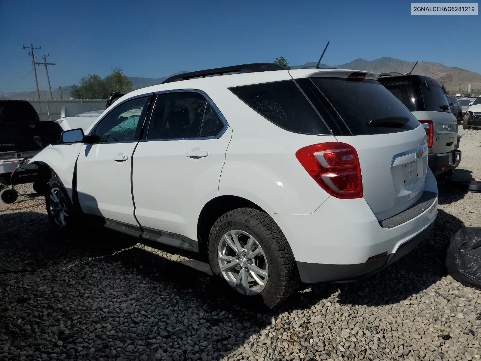 2016 Chevrolet Equinox Lt VIN: 2GNALCEK6G6281219 Lot: 61159084