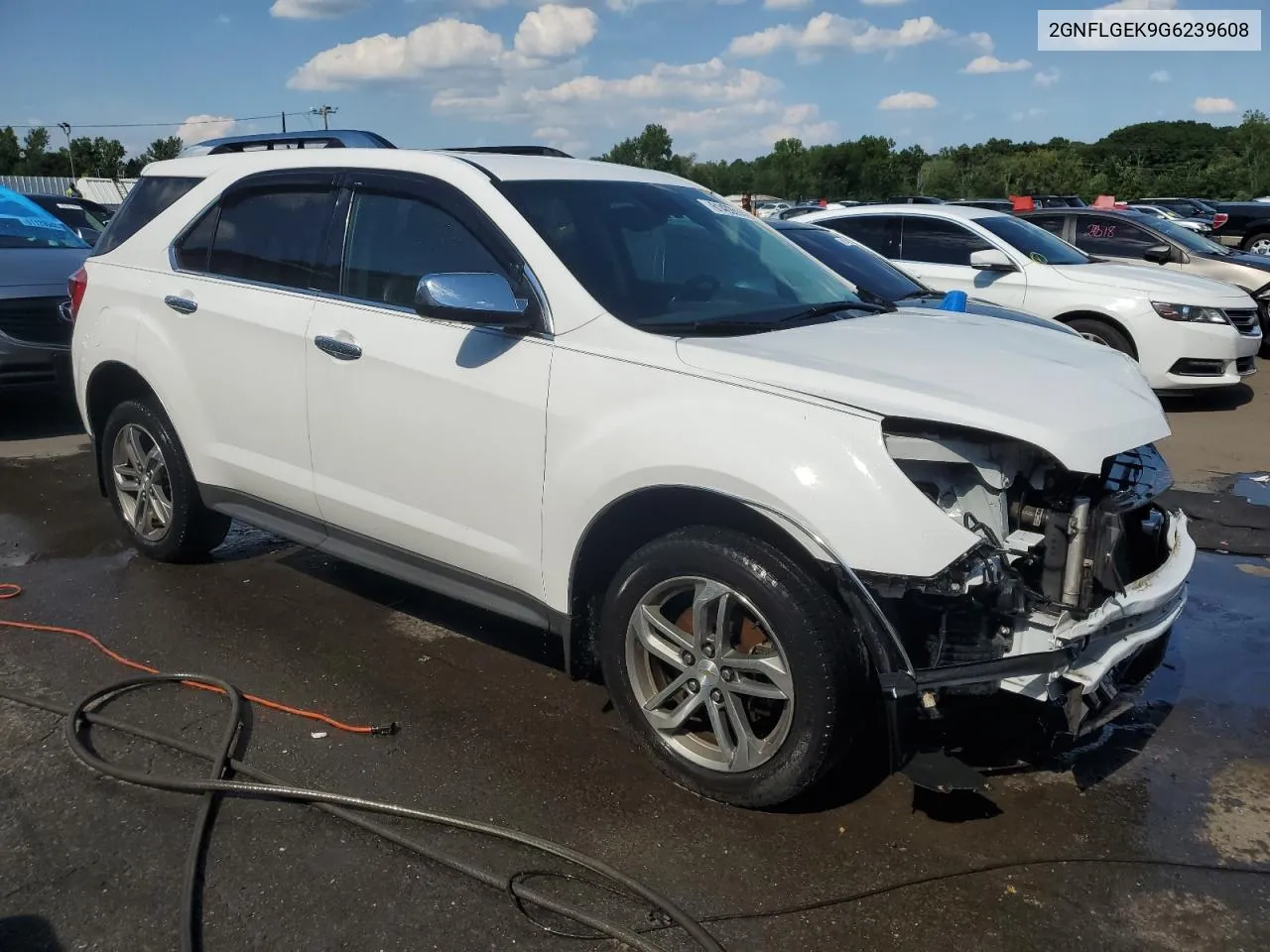 2016 Chevrolet Equinox Ltz VIN: 2GNFLGEK9G6239608 Lot: 61402614