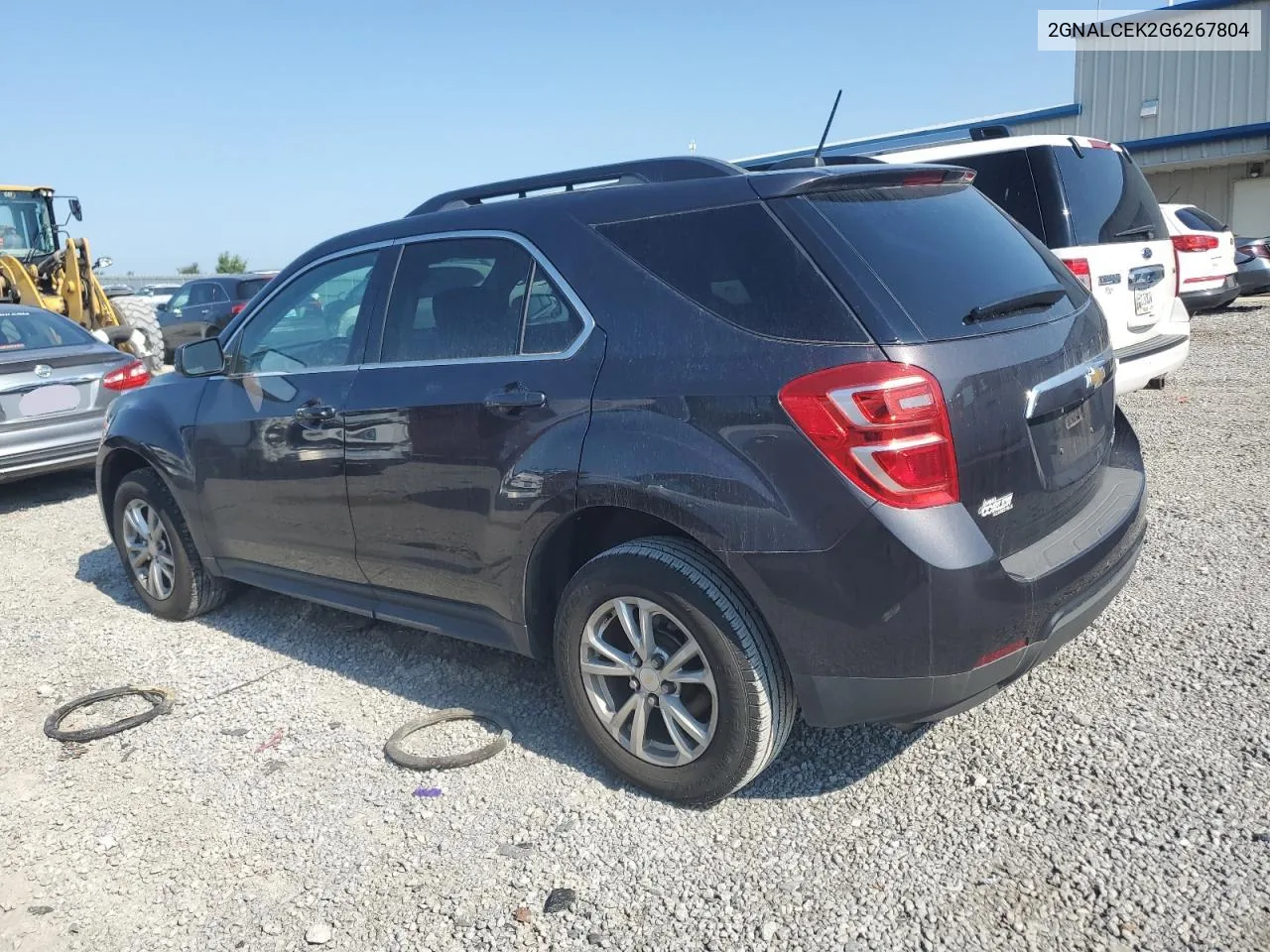 2016 Chevrolet Equinox Lt VIN: 2GNALCEK2G6267804 Lot: 61654414