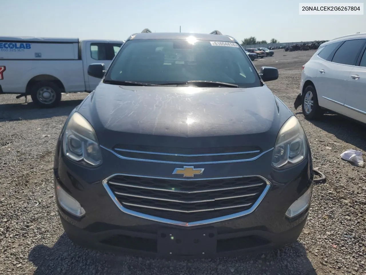 2016 Chevrolet Equinox Lt VIN: 2GNALCEK2G6267804 Lot: 61654414