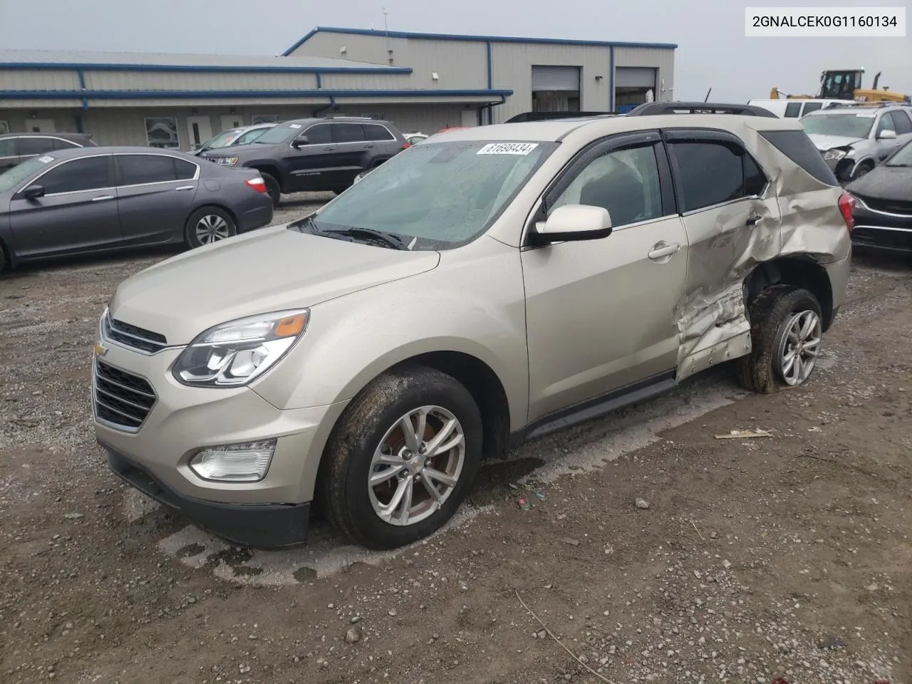 2GNALCEK0G1160134 2016 Chevrolet Equinox Lt