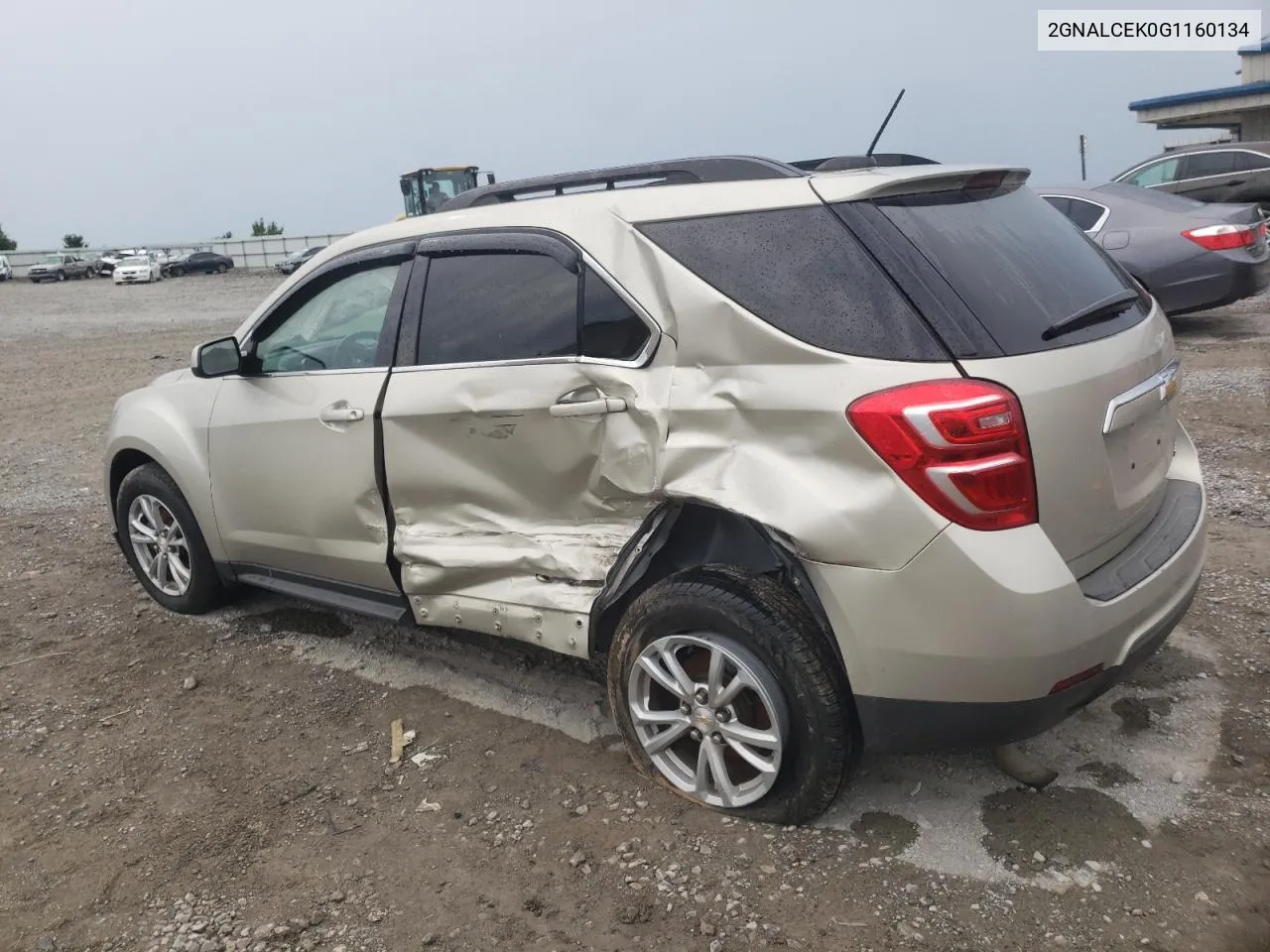 2016 Chevrolet Equinox Lt VIN: 2GNALCEK0G1160134 Lot: 61698434