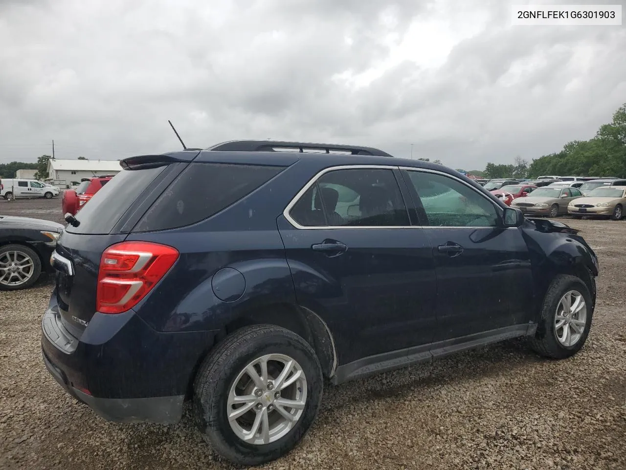 2016 Chevrolet Equinox Lt VIN: 2GNFLFEK1G6301903 Lot: 61807134