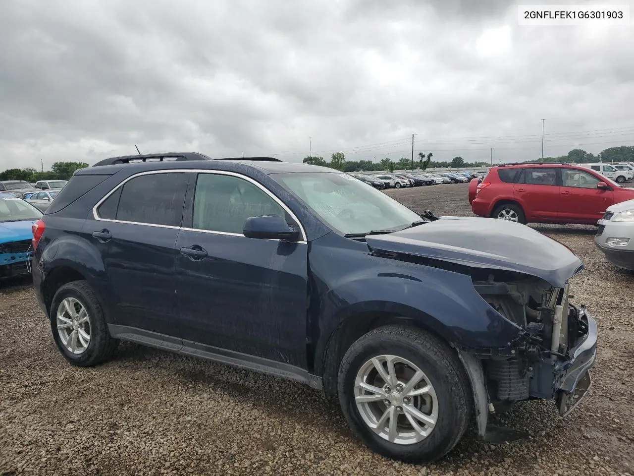 2016 Chevrolet Equinox Lt VIN: 2GNFLFEK1G6301903 Lot: 61807134