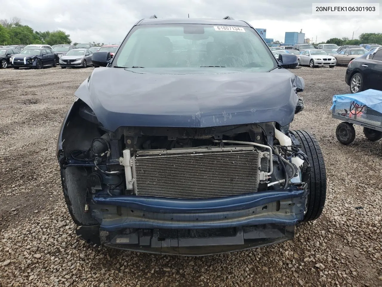 2016 Chevrolet Equinox Lt VIN: 2GNFLFEK1G6301903 Lot: 61807134