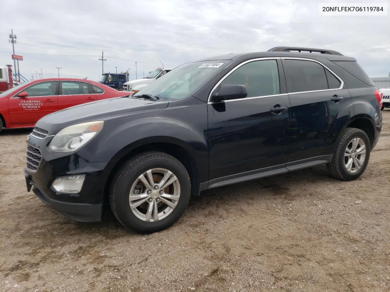 2016 Chevrolet Equinox Lt VIN: 2GNFLFEK7G6119784 Lot: 61827404