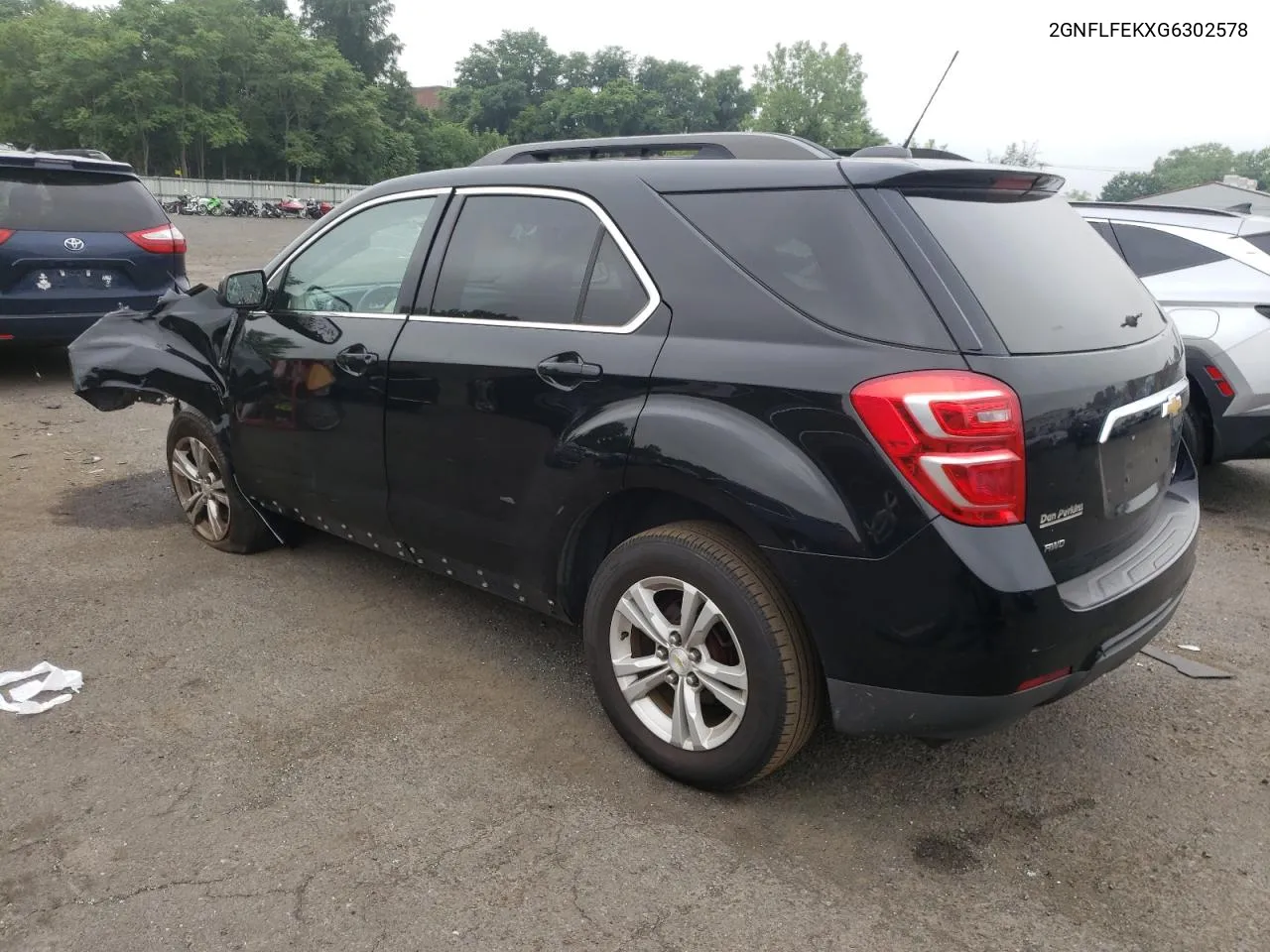 2016 Chevrolet Equinox Lt VIN: 2GNFLFEKXG6302578 Lot: 61827864