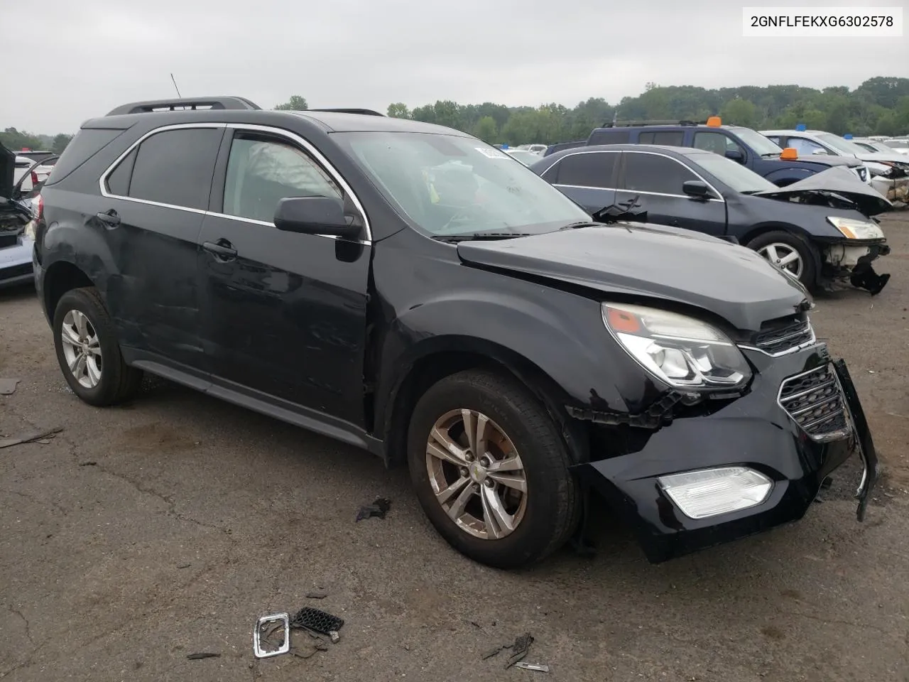 2016 Chevrolet Equinox Lt VIN: 2GNFLFEKXG6302578 Lot: 61827864