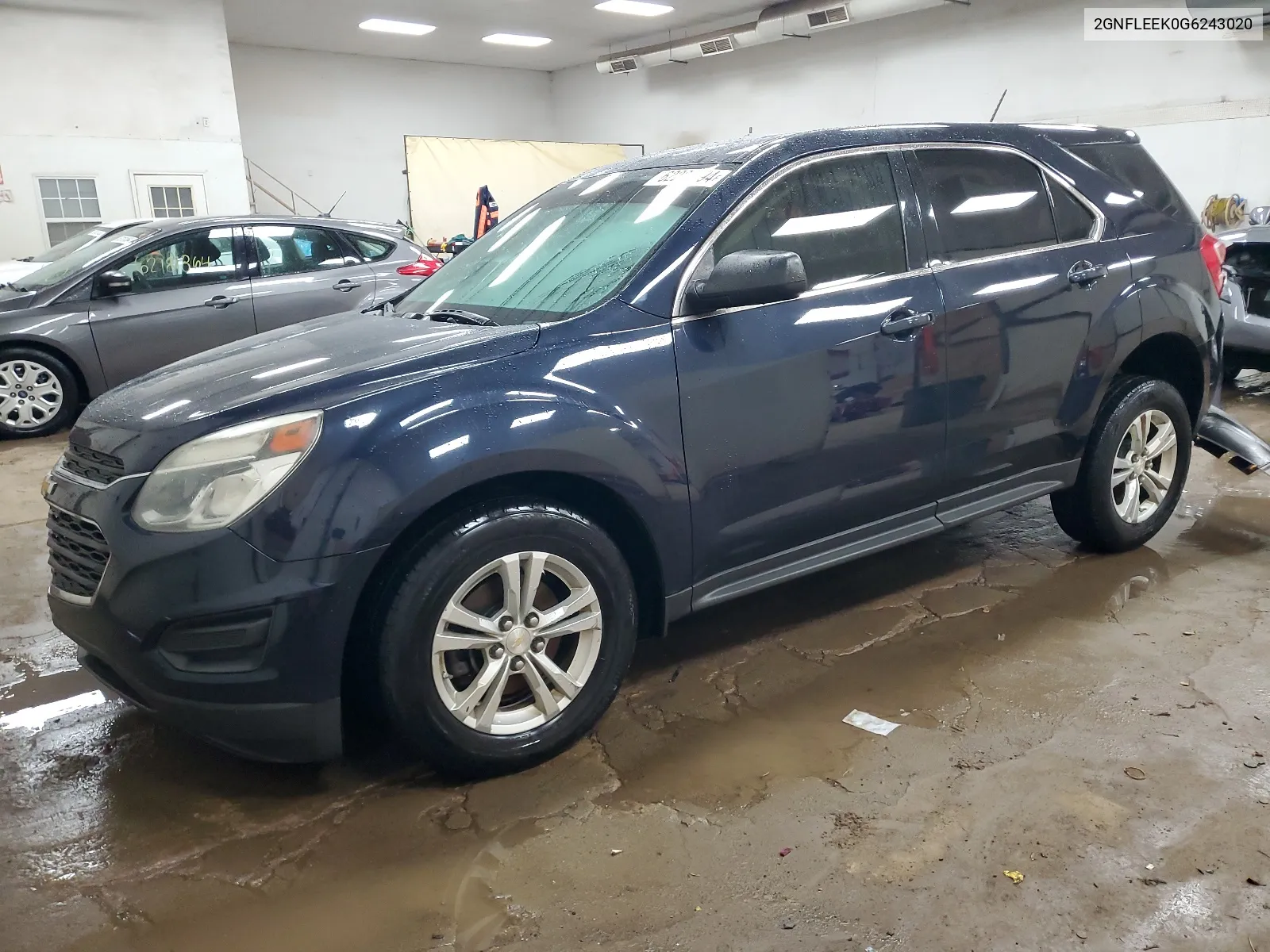 2016 Chevrolet Equinox Ls VIN: 2GNFLEEK0G6243020 Lot: 62222594