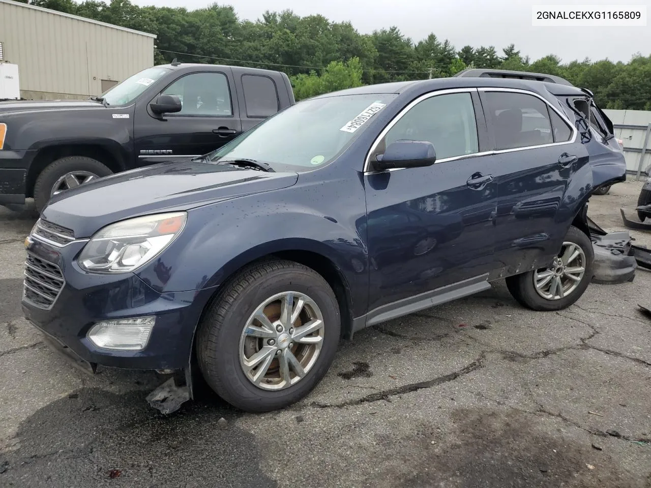 2016 Chevrolet Equinox Lt VIN: 2GNALCEKXG1165809 Lot: 62716084