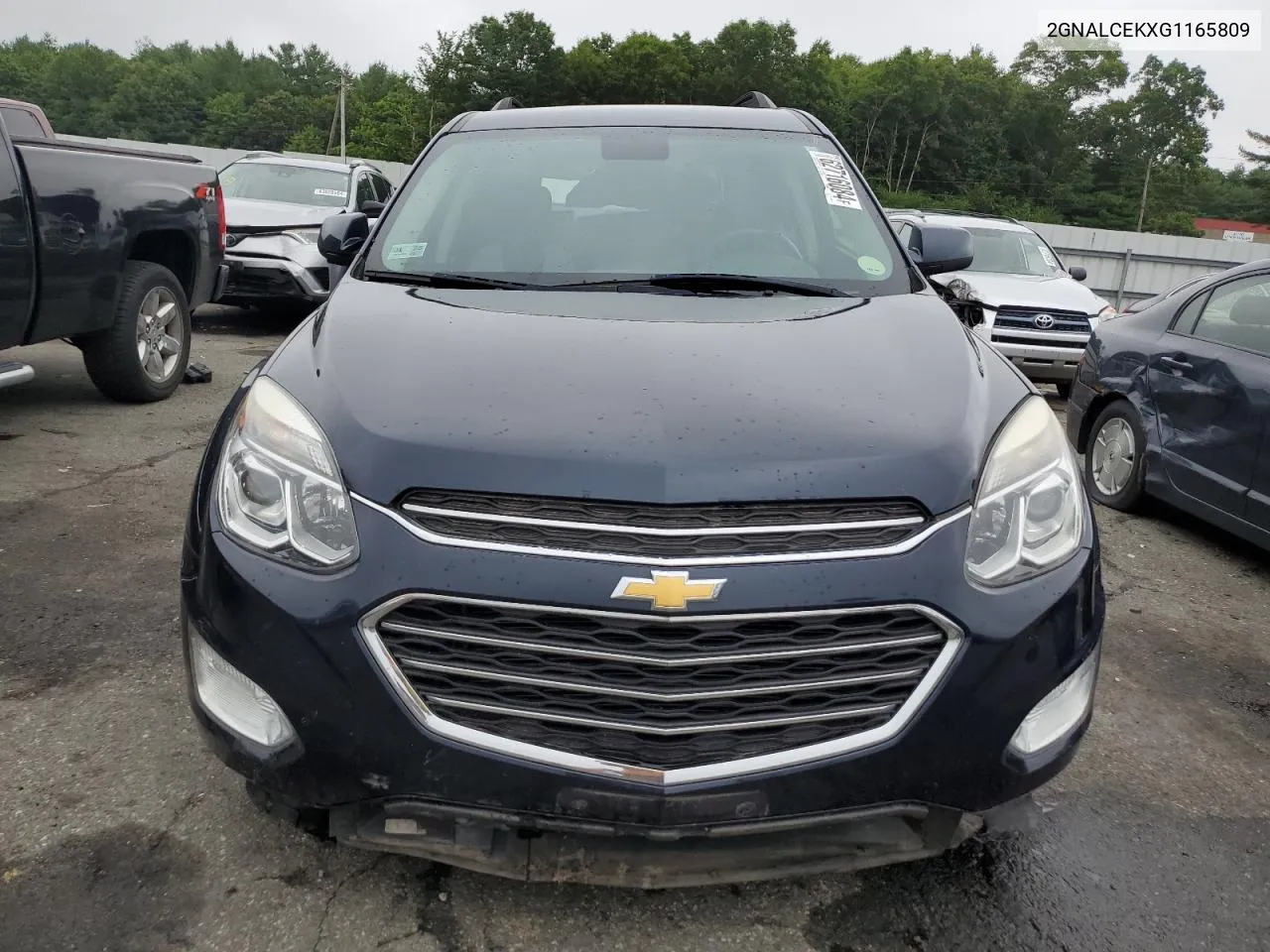 2GNALCEKXG1165809 2016 Chevrolet Equinox Lt