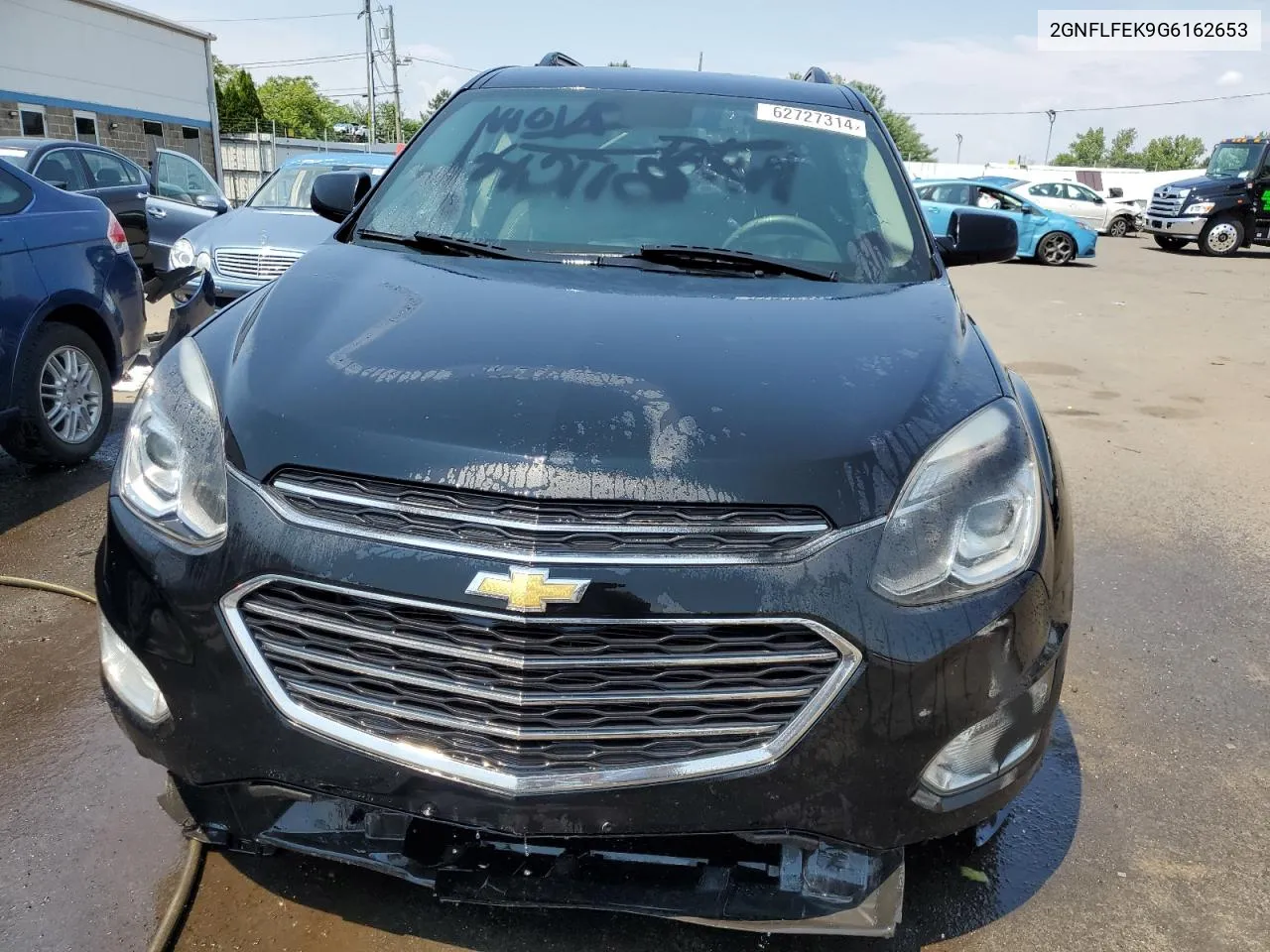 2016 Chevrolet Equinox Lt VIN: 2GNFLFEK9G6162653 Lot: 62727314