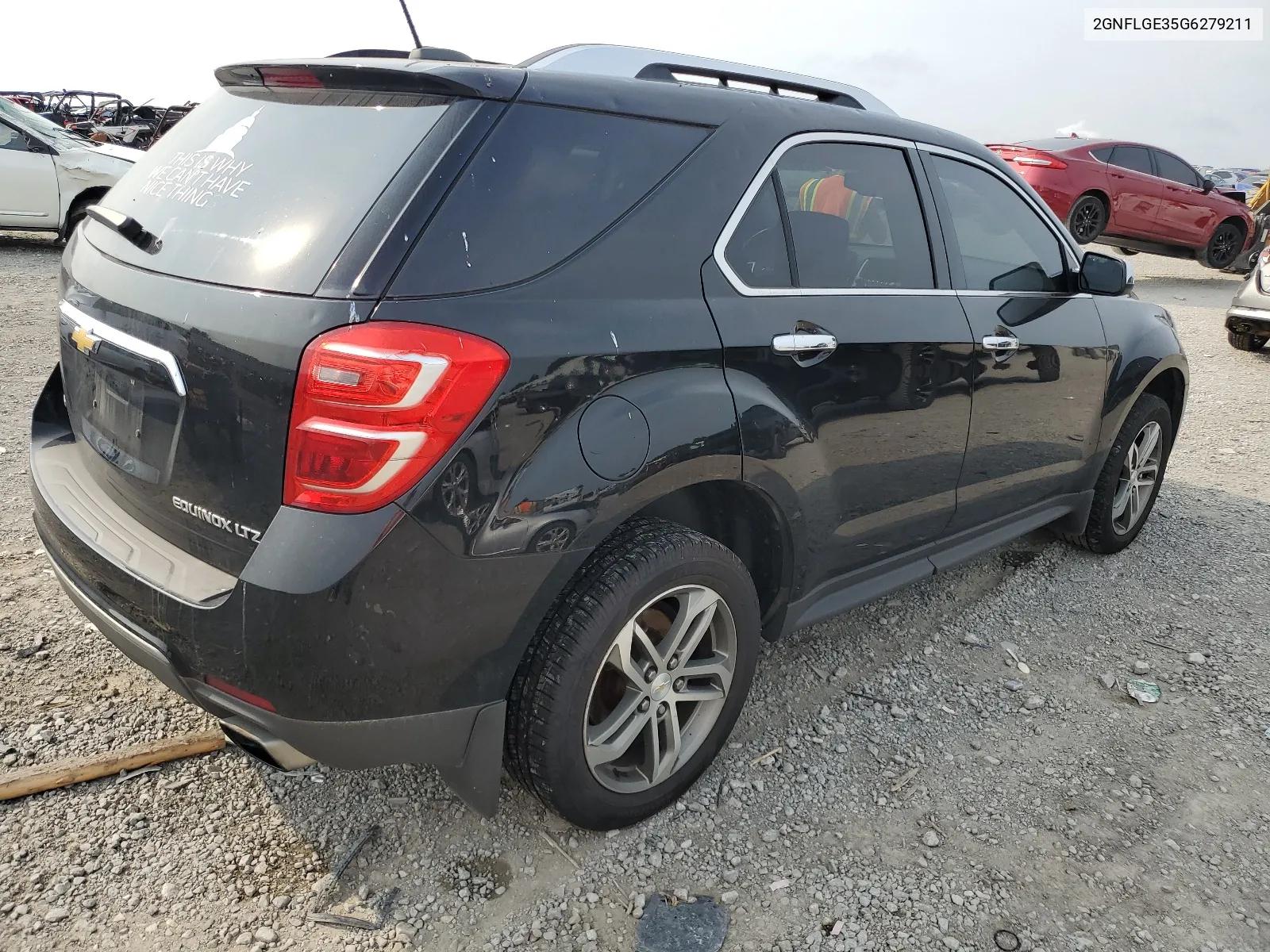 2GNFLGE35G6279211 2016 Chevrolet Equinox Ltz