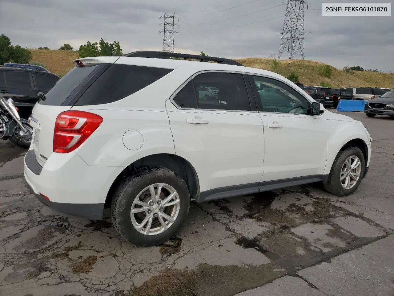 2016 Chevrolet Equinox Lt VIN: 2GNFLFEK9G6101870 Lot: 62947254