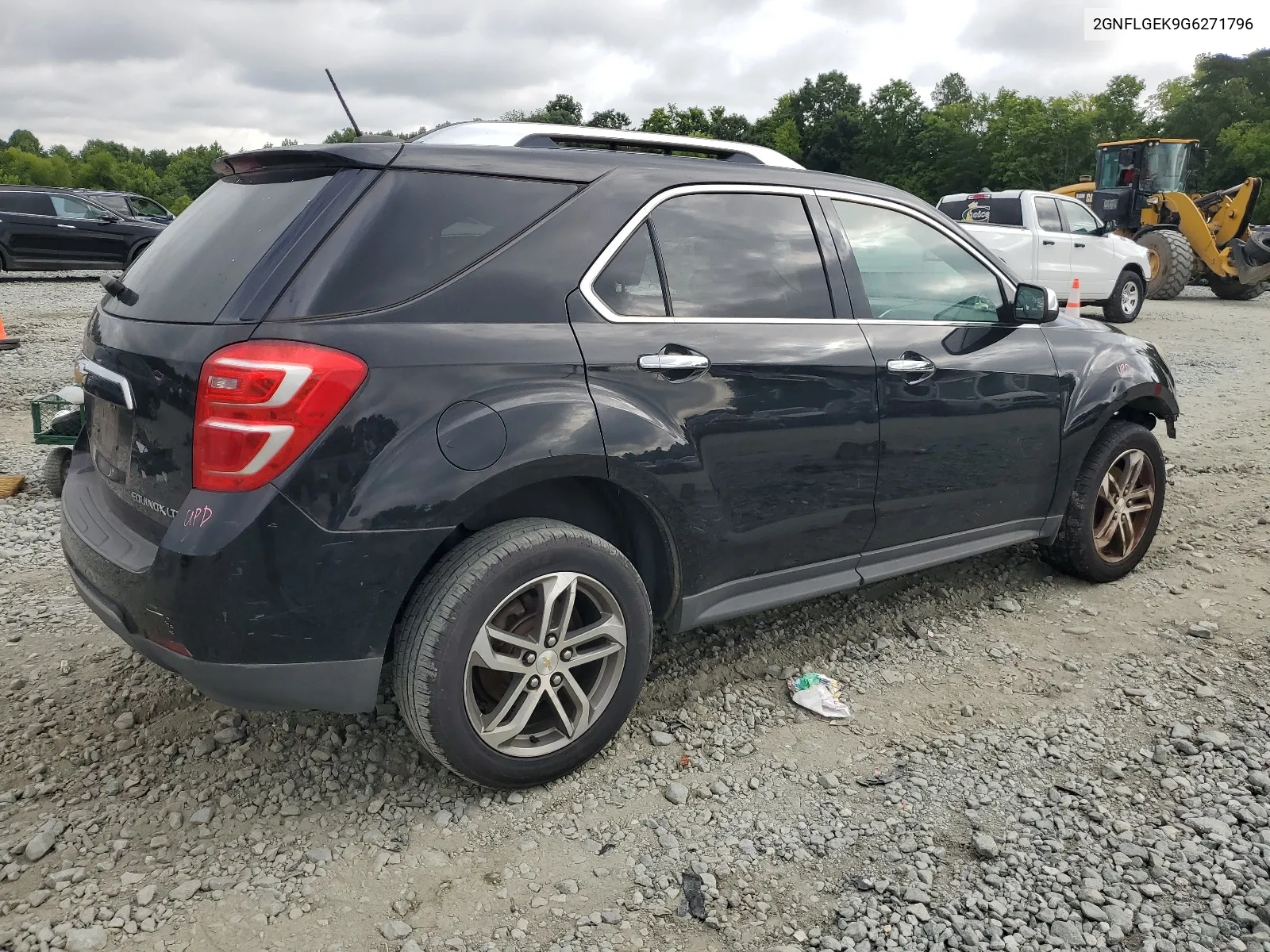 2016 Chevrolet Equinox Ltz VIN: 2GNFLGEK9G6271796 Lot: 63756174