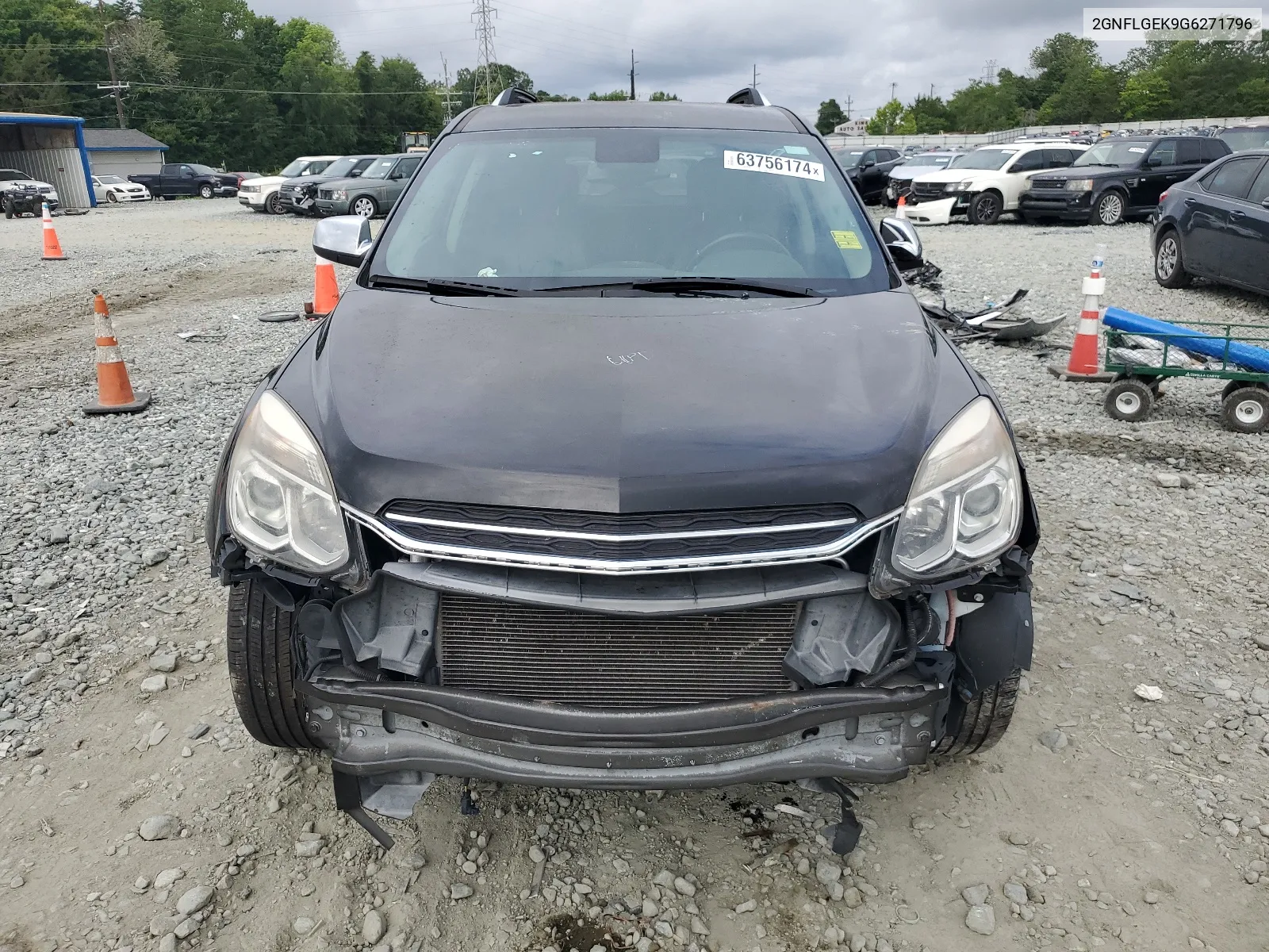 2016 Chevrolet Equinox Ltz VIN: 2GNFLGEK9G6271796 Lot: 63756174