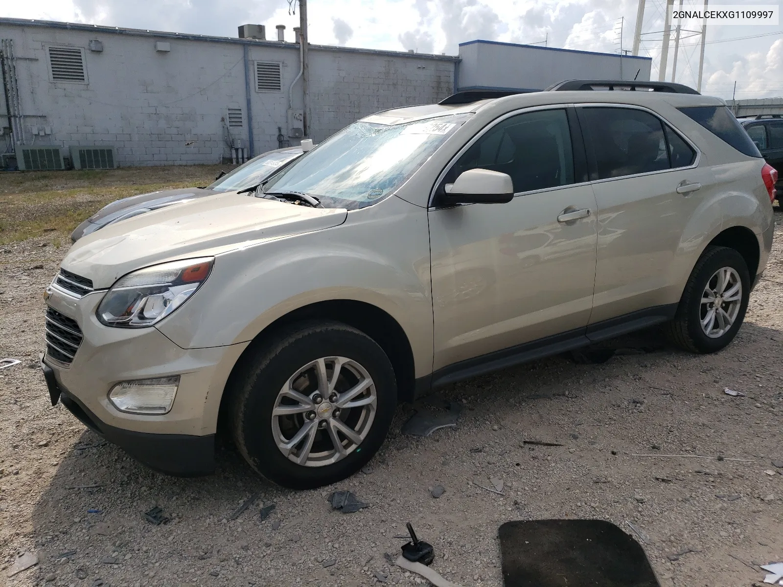 2016 Chevrolet Equinox Lt VIN: 2GNALCEKXG1109997 Lot: 64059254