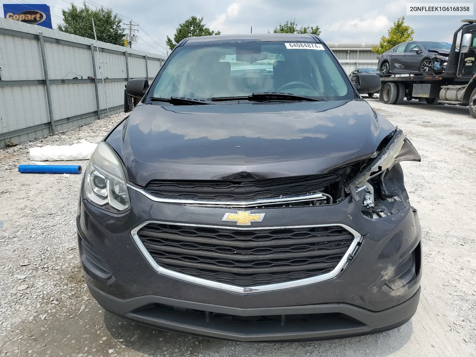 2016 Chevrolet Equinox Ls VIN: 2GNFLEEK1G6168358 Lot: 64084874