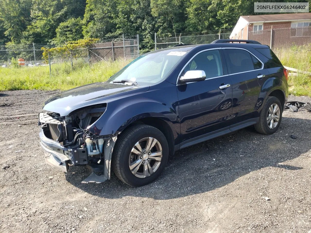 2GNFLFEKXG6246402 2016 Chevrolet Equinox Lt