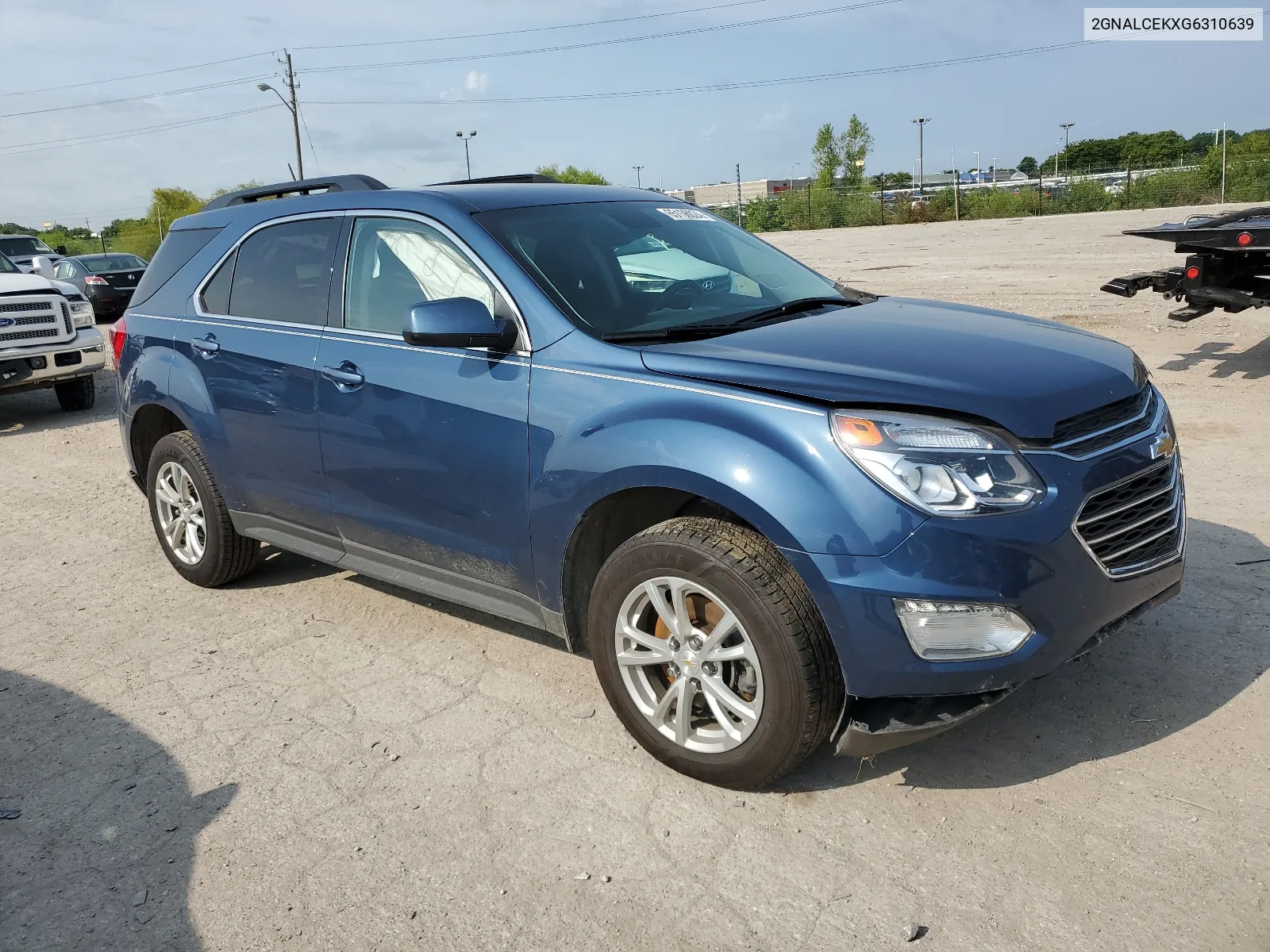 2016 Chevrolet Equinox Lt VIN: 2GNALCEKXG6310639 Lot: 65136024