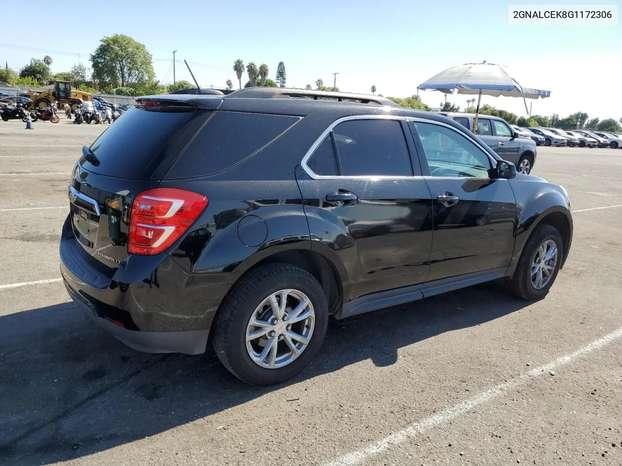 2016 Chevrolet Equinox Lt VIN: 2GNALCEK8G1172306 Lot: 65154844