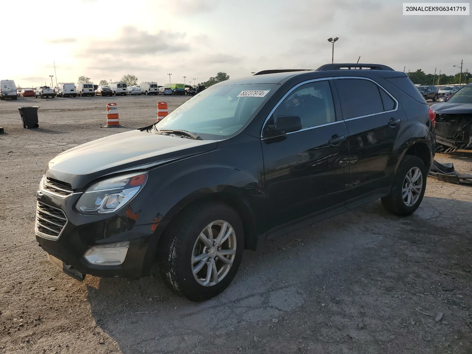 2016 Chevrolet Equinox Lt VIN: 2GNALCEK9G6341719 Lot: 65237974