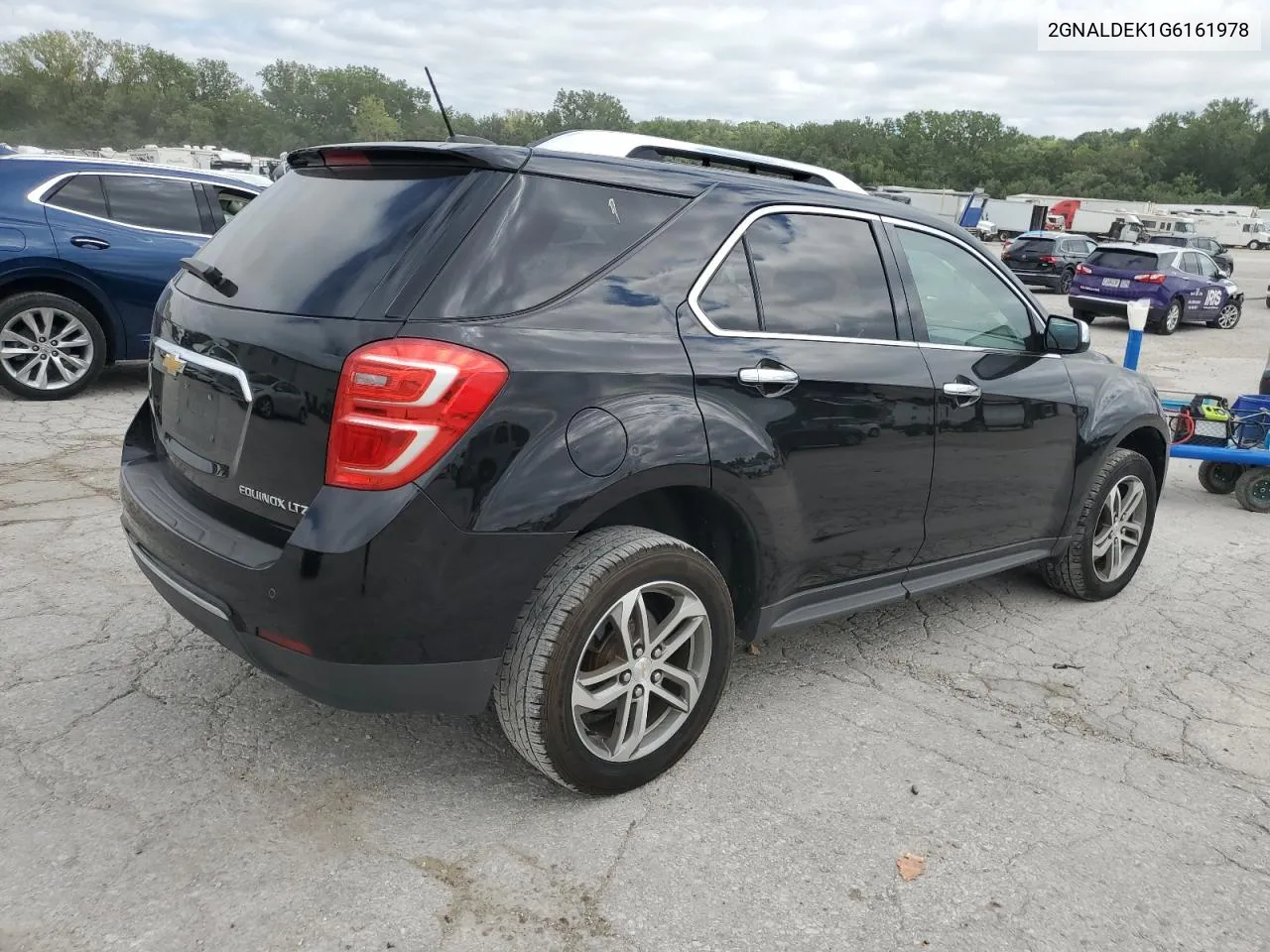 2016 Chevrolet Equinox Ltz VIN: 2GNALDEK1G6161978 Lot: 65673914