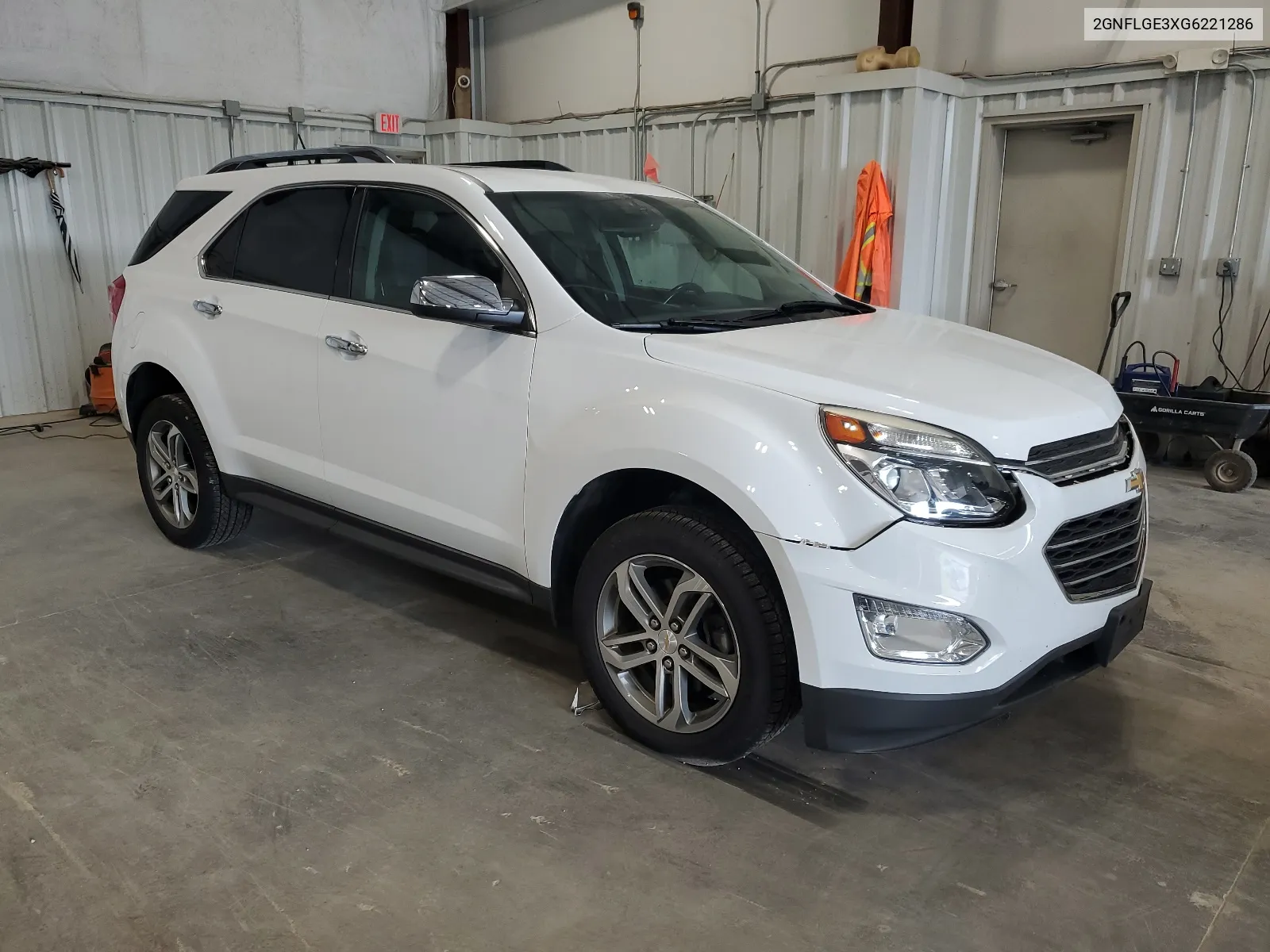 2016 Chevrolet Equinox Ltz VIN: 2GNFLGE3XG6221286 Lot: 65733304