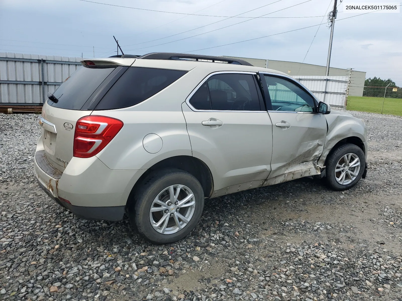 2016 Chevrolet Equinox Lt VIN: 2GNALCEK5G1175065 Lot: 65754404