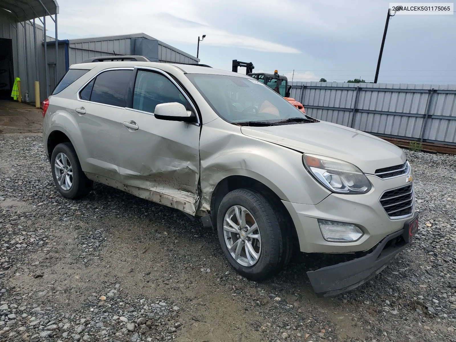 2016 Chevrolet Equinox Lt VIN: 2GNALCEK5G1175065 Lot: 65754404