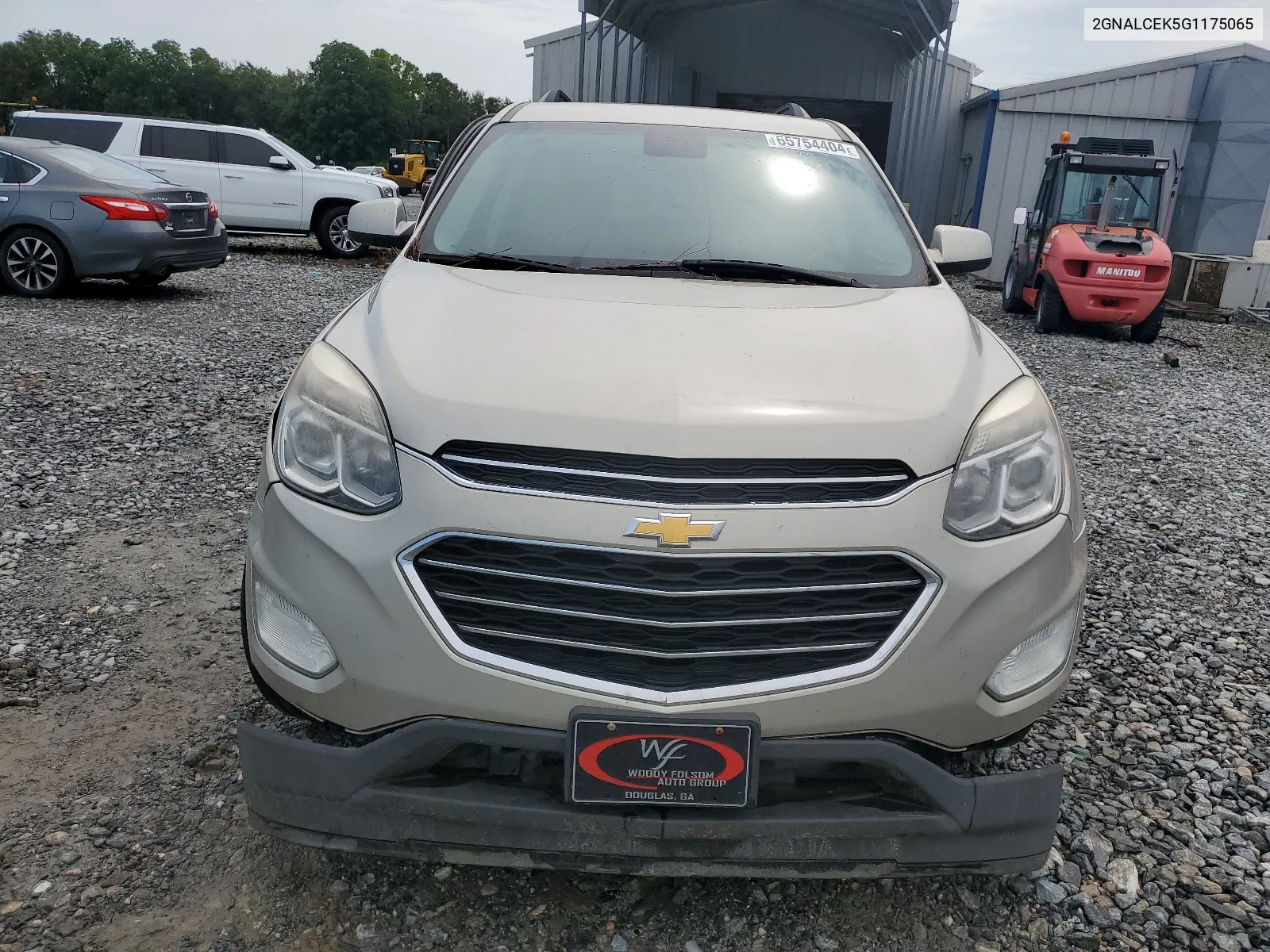 2016 Chevrolet Equinox Lt VIN: 2GNALCEK5G1175065 Lot: 65754404