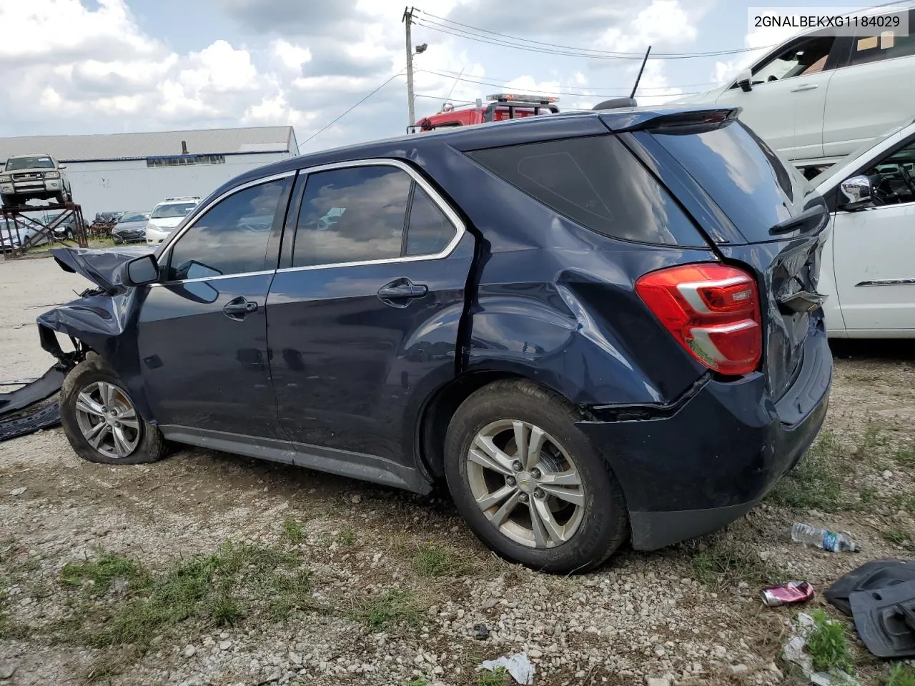 2016 Chevrolet Equinox Ls VIN: 2GNALBEKXG1184029 Lot: 65942964