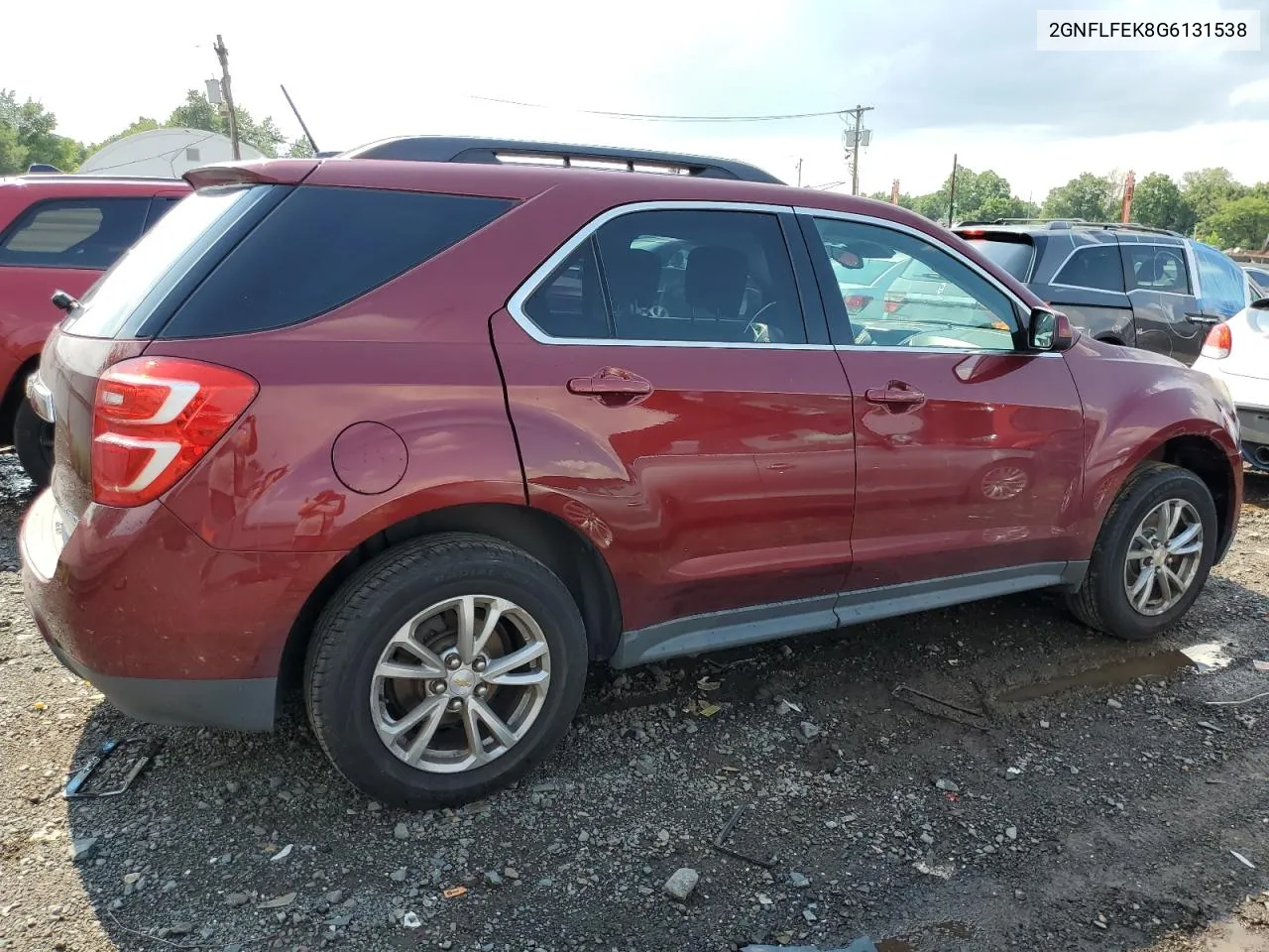 2016 Chevrolet Equinox Lt VIN: 2GNFLFEK8G6131538 Lot: 65948984