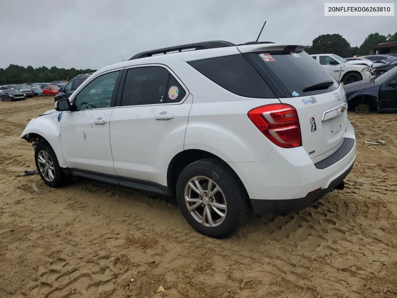 2016 Chevrolet Equinox Lt VIN: 2GNFLFEK0G6263810 Lot: 66240554