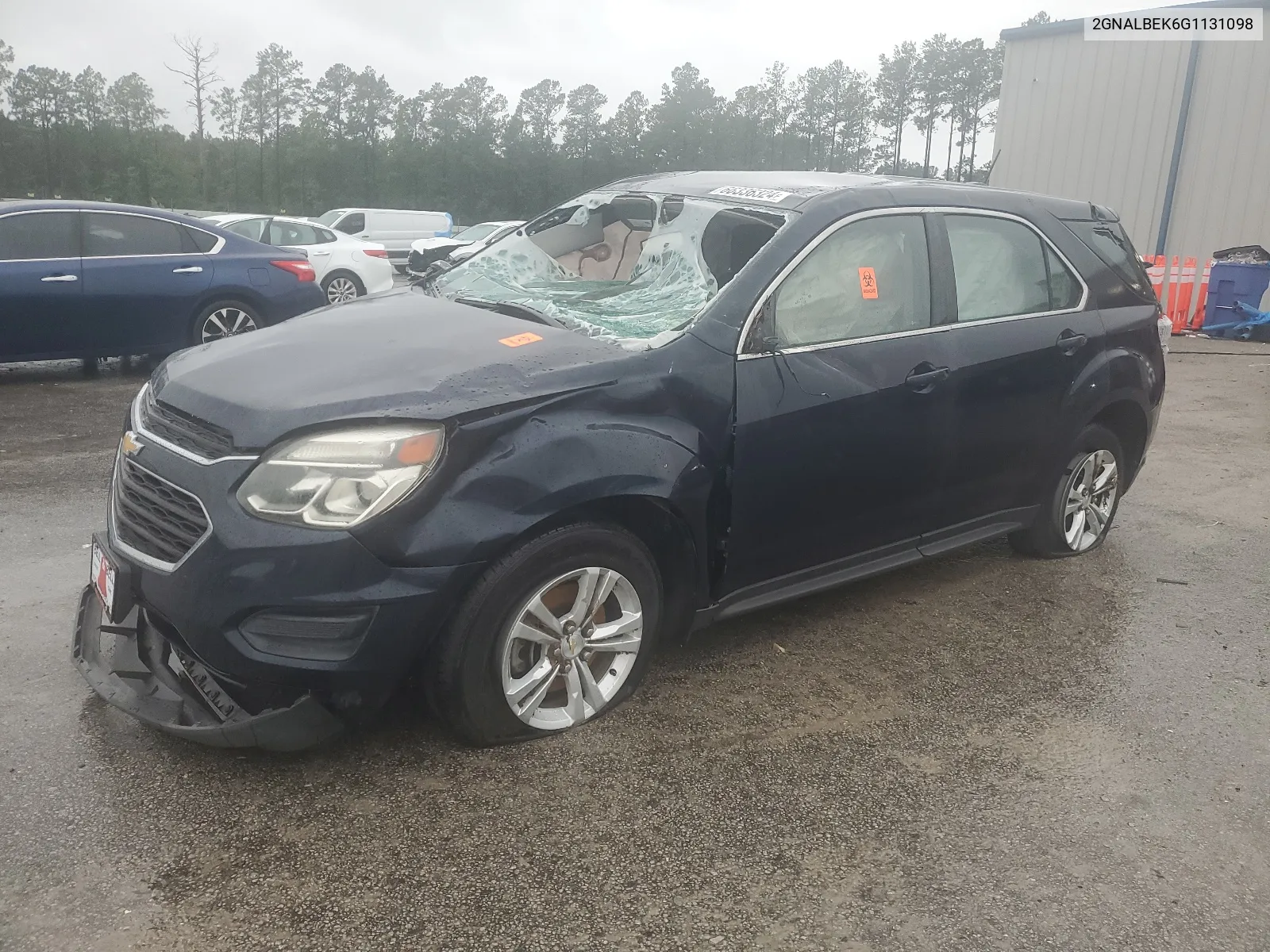 2016 Chevrolet Equinox Ls VIN: 2GNALBEK6G1131098 Lot: 66336324