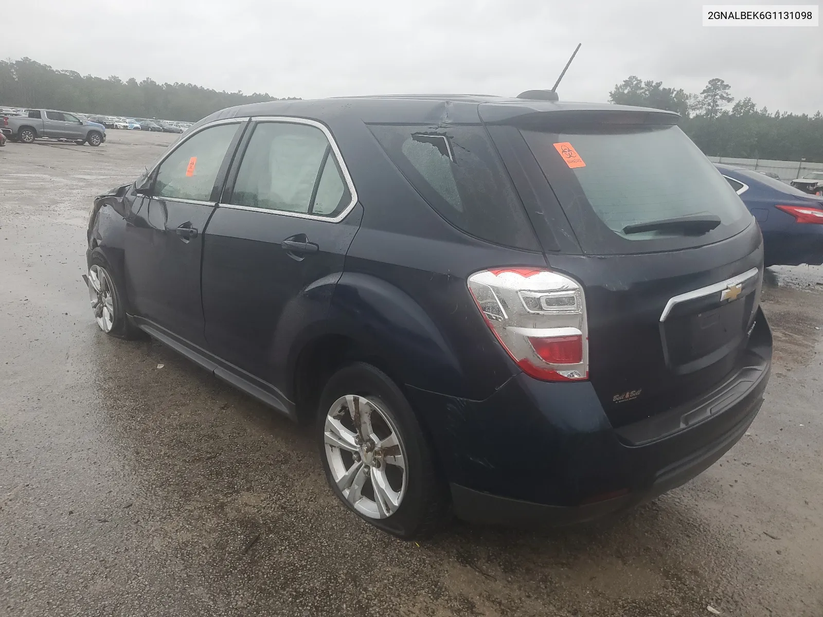 2016 Chevrolet Equinox Ls VIN: 2GNALBEK6G1131098 Lot: 66336324