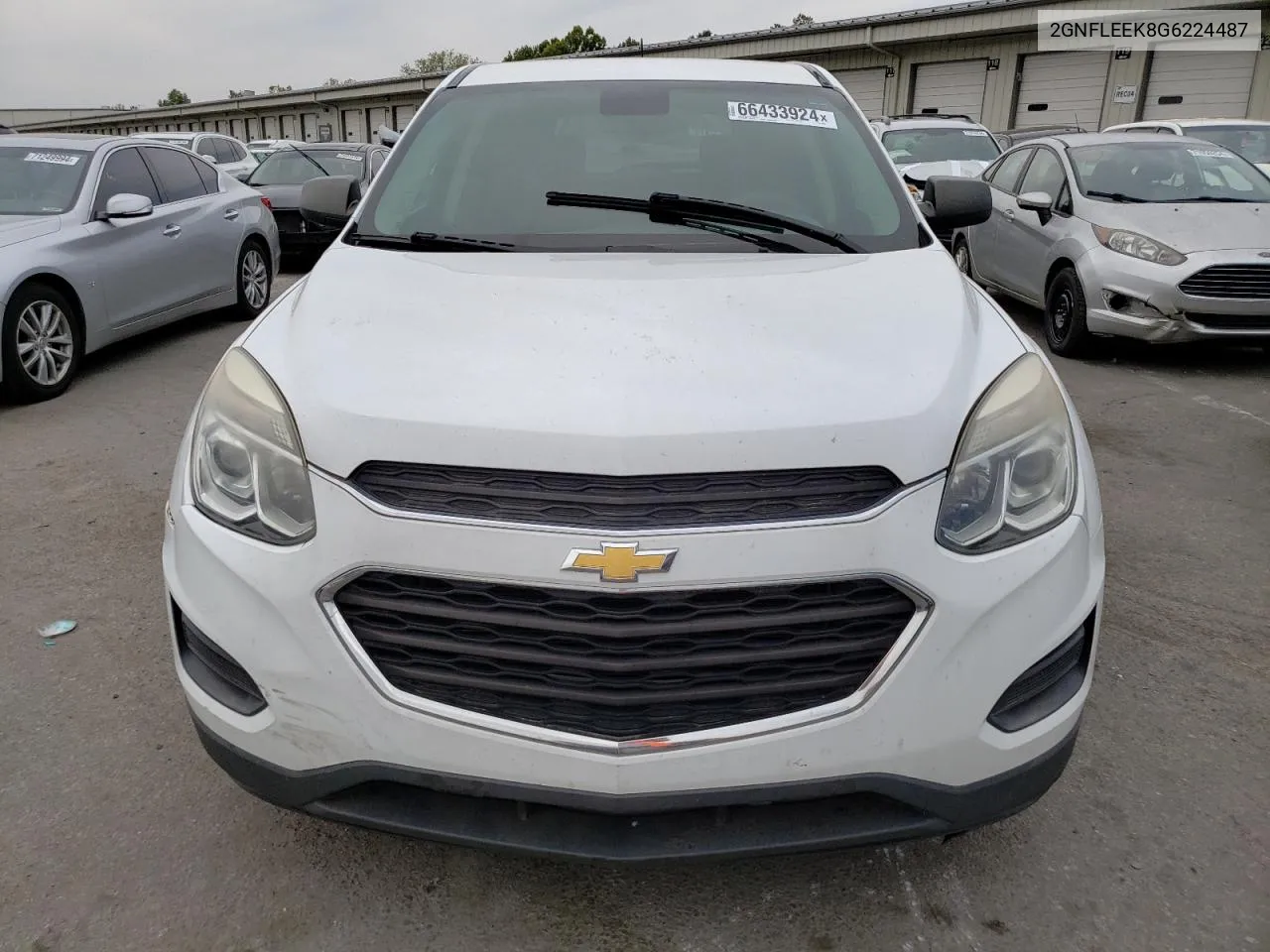 2016 Chevrolet Equinox Ls VIN: 2GNFLEEK8G6224487 Lot: 66433924