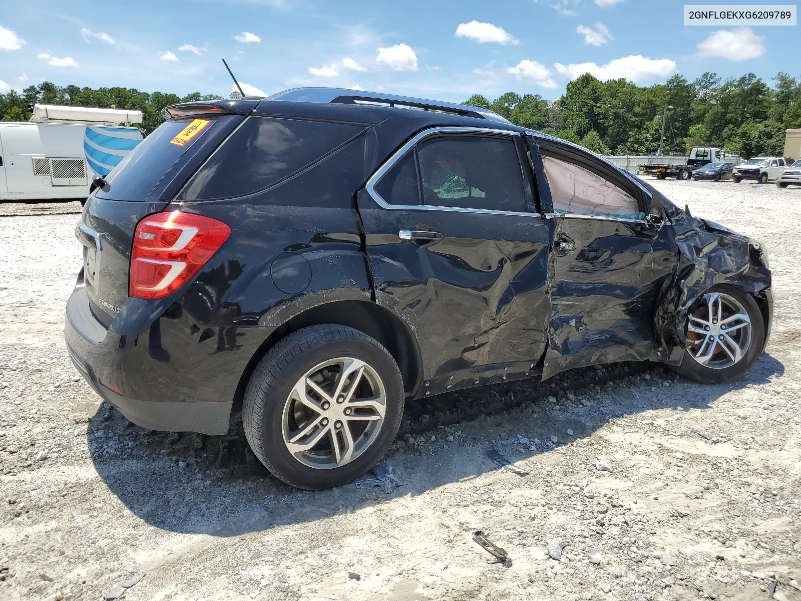 2016 Chevrolet Equinox Ltz VIN: 2GNFLGEKXG6209789 Lot: 66511494