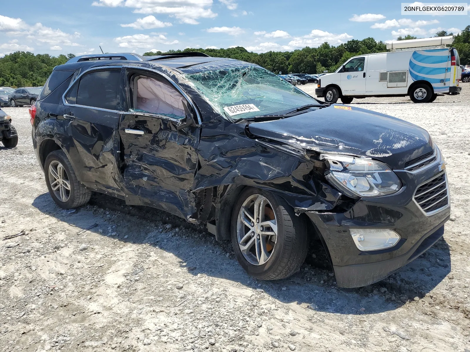 2016 Chevrolet Equinox Ltz VIN: 2GNFLGEKXG6209789 Lot: 66511494