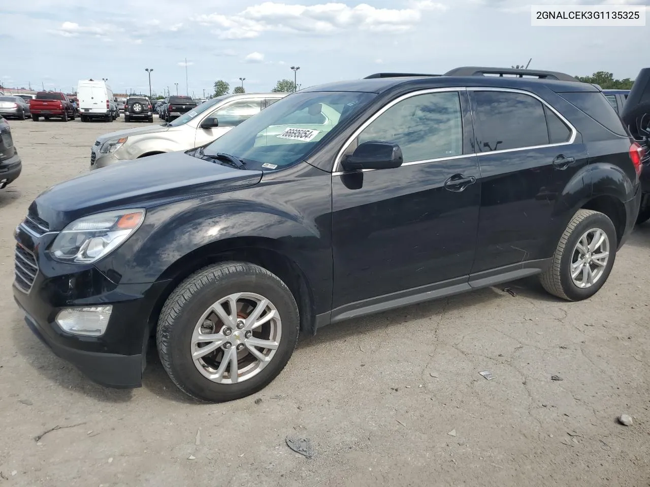 2016 Chevrolet Equinox Lt VIN: 2GNALCEK3G1135325 Lot: 66695054