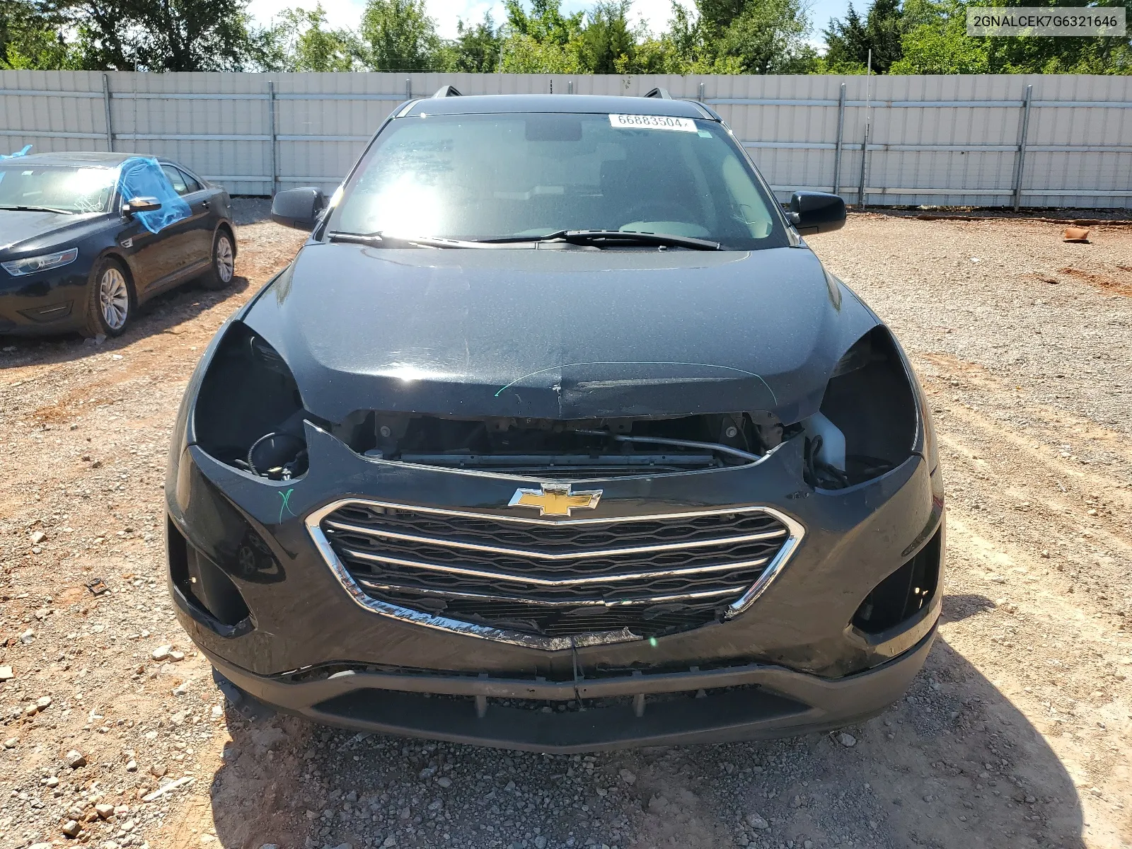 2016 Chevrolet Equinox Lt VIN: 2GNALCEK7G6321646 Lot: 66883504